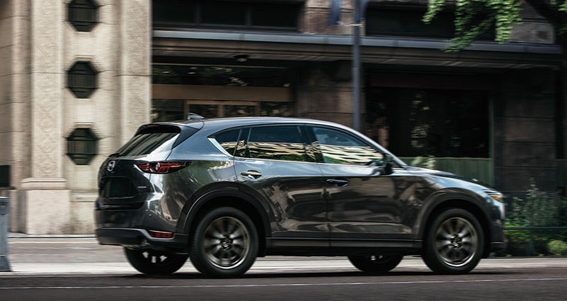 Grey 2020 Mazda CX-5 Driving on the road | Passport Mazda in Suitland, MD