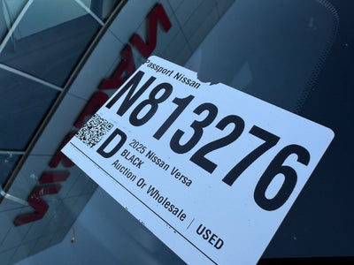 2025 Nissan Versa 1.6 S