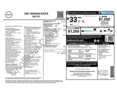 2021 Nissan Kicks SR
