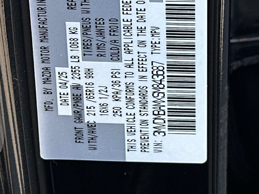 2025 Mazda Mazda CX-30 2.5 S
