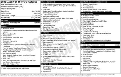 2026 Mazda Mazda CX-50 Hybrid Preferred