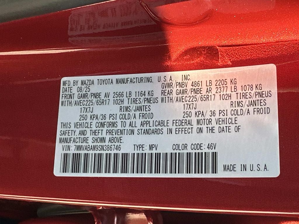 2025 Mazda Mazda CX-50 2.5 S Select AWD