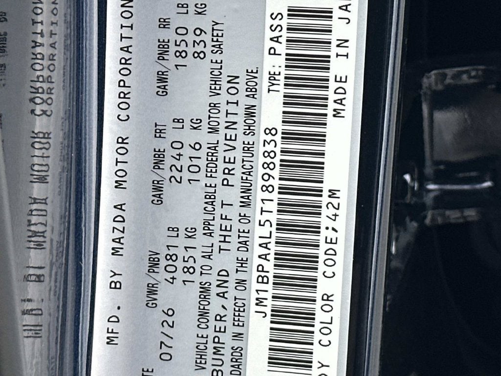 2026 Mazda Mazda3 Sedan 2.5 S