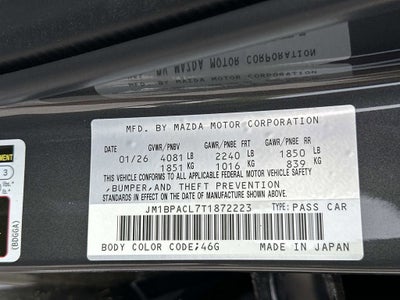 2026 Mazda Mazda3 Sedan 2.5 S Preferred