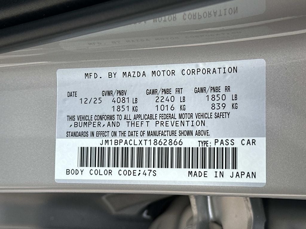 2026 Mazda Mazda3 Sedan 2.5 S Preferred
