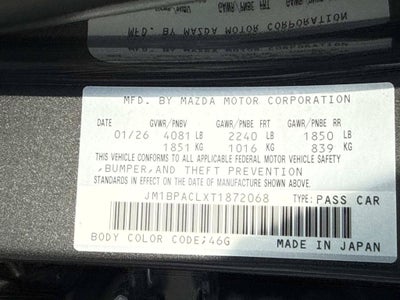 2026 Mazda Mazda3 2.5 S Preferred