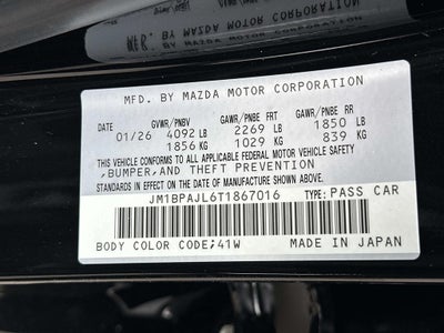 2026 Mazda Mazda3 Hatchback 2.5 S