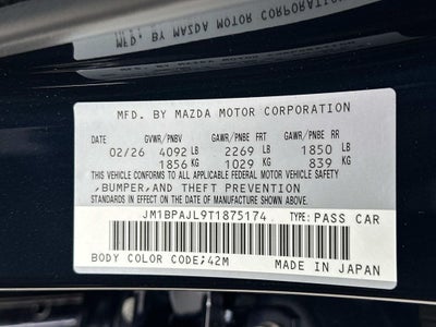 2026 Mazda Mazda3 Hatchback 2.5 S