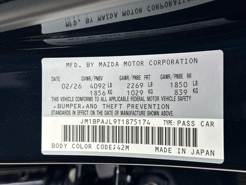 2026 Mazda Mazda3 Hatchback 2.5 S