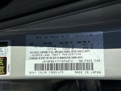 2026 Mazda Mazda3 Sedan 2.5 Turbo Premium Plus AWD