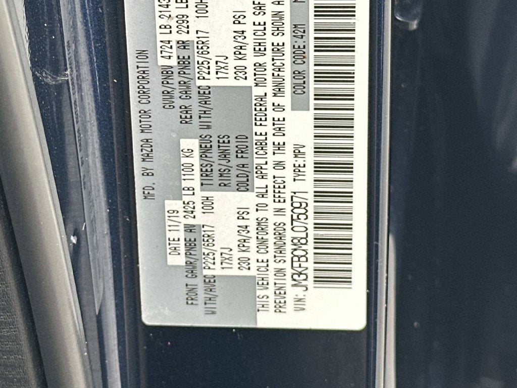 2020 Mazda Mazda CX-5 Touring