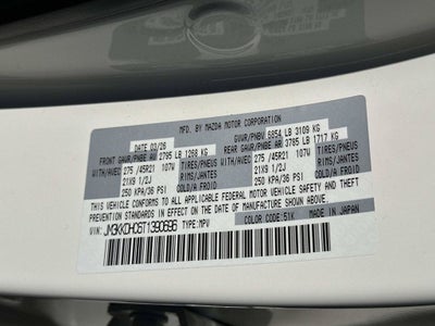 2026 Mazda Mazda CX-90 3.3 Turbo S Premium Sport AWD
