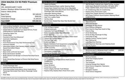 2024 Mazda Mazda CX-90 PHEV Premium Plus