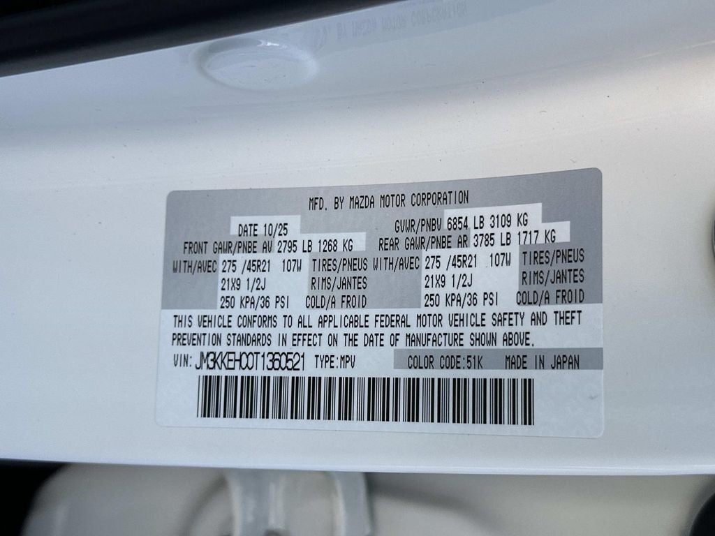 2026 Mazda Mazda CX-90 3.3 Turbo S Premium Plus AWD