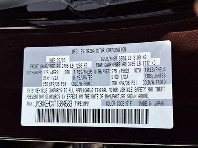 2026 Mazda Mazda CX-90 3.3 Turbo S Premium Plus AWD