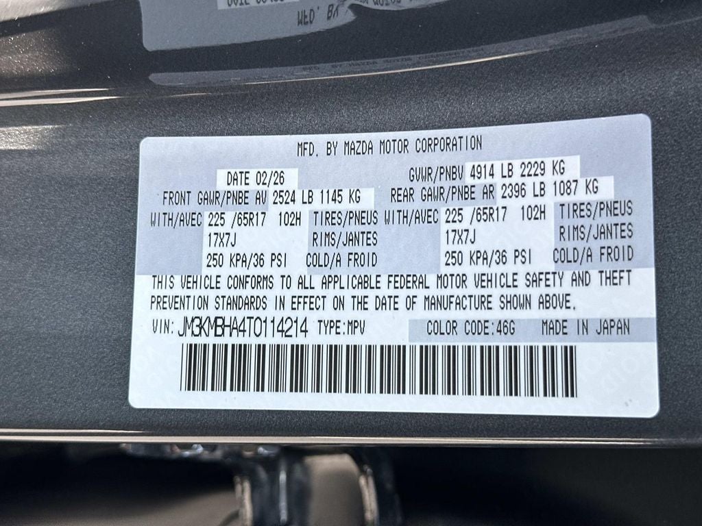 2026 Mazda Mazda CX-5 2.5 S Select AWD