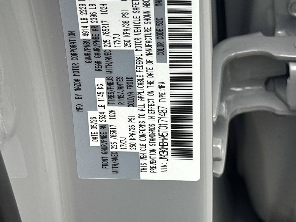 2026 Mazda Mazda CX-5 2.5 S Select AWD