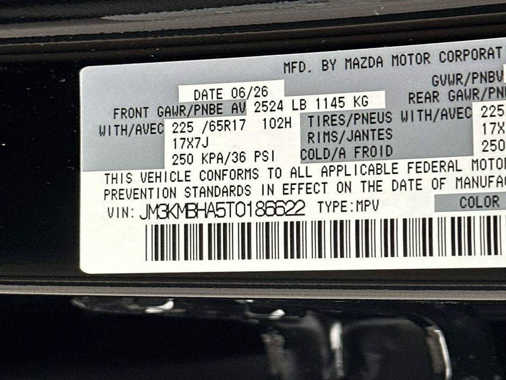 2026 Mazda Mazda CX-5 2.5 S Select AWD