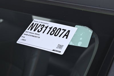 2022 Nissan Altima 2.5 SR Nissan Certified