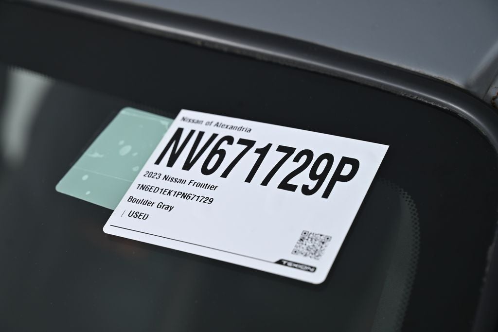 2023 Nissan Frontier PRO-4X Nissan Certified