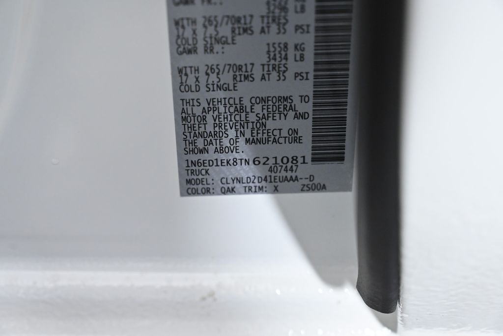 2026 Nissan Frontier PRO-4X Nissan Certified