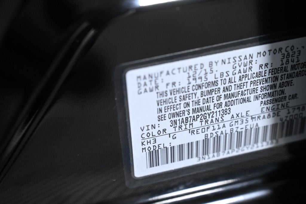 2016 Nissan Sentra S