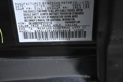 2023 Nissan Sentra SV Nissan Certified