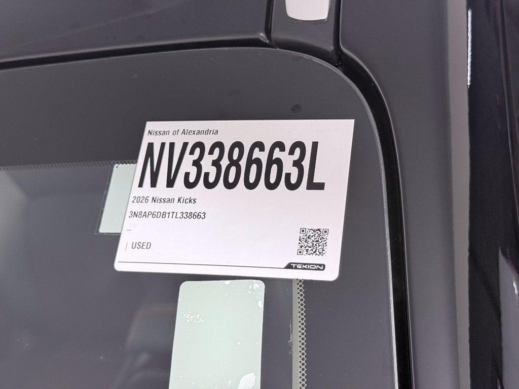 2026 Nissan Kicks SR Nissan Certified