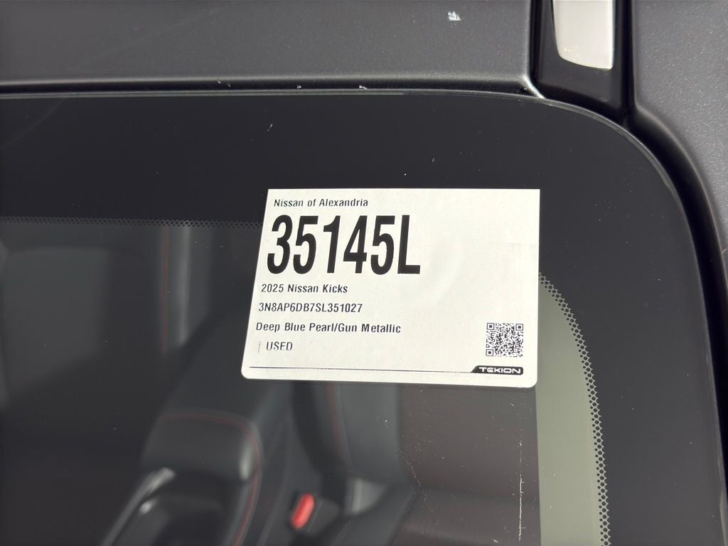 2025 Nissan Kicks SR Nissan Certified