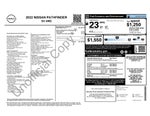 2022 Nissan Pathfinder SV Nissan Certified