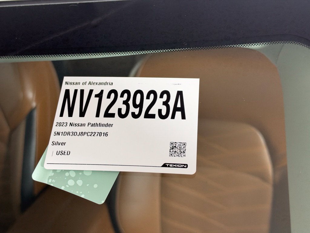2023 Nissan Pathfinder Platinum Nissan Certified