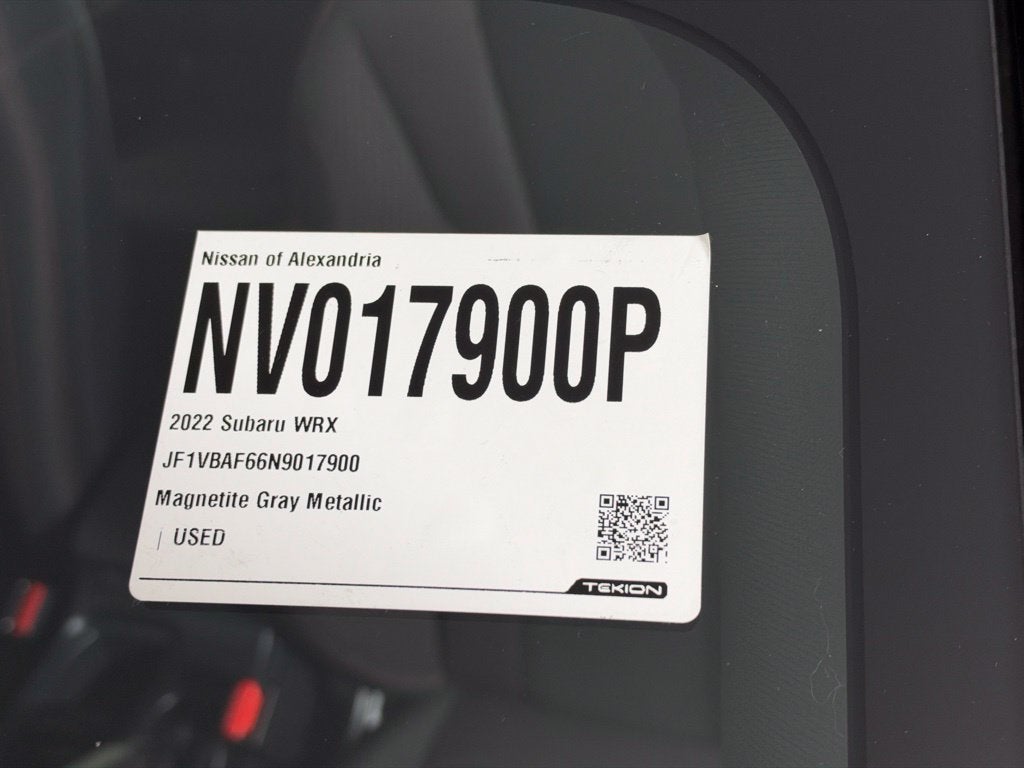 2022 Subaru WRX Premium