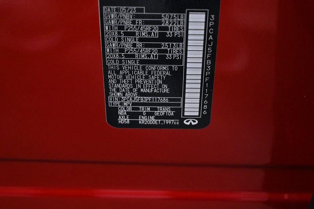 2023 INFINITI QX50 SPORT