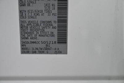 2018 INFINITI QX60 3.5 AWD