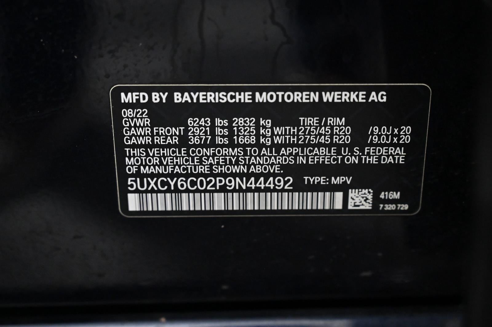 2023 BMW X6 xDrive40i