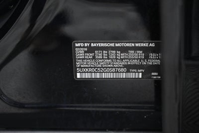 2016 BMW X5 xDrive35i