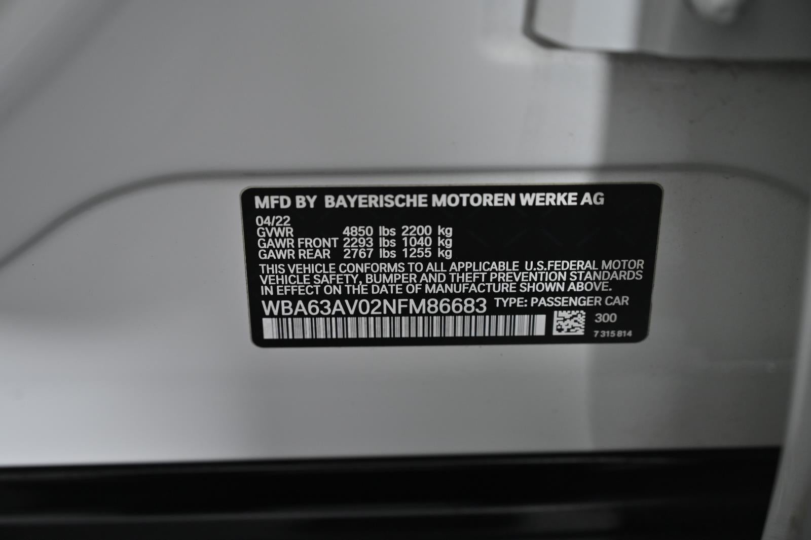 2022 BMW 4 Series 430i