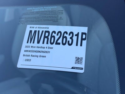 2022 MINI Cooper Base