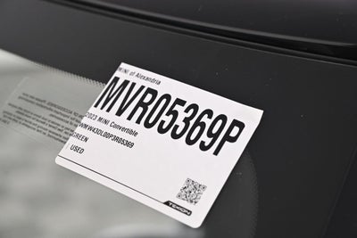 2023 MINI Cooper S Convertible Signature