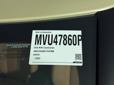 2026 MINI Cooper S Countryman Base