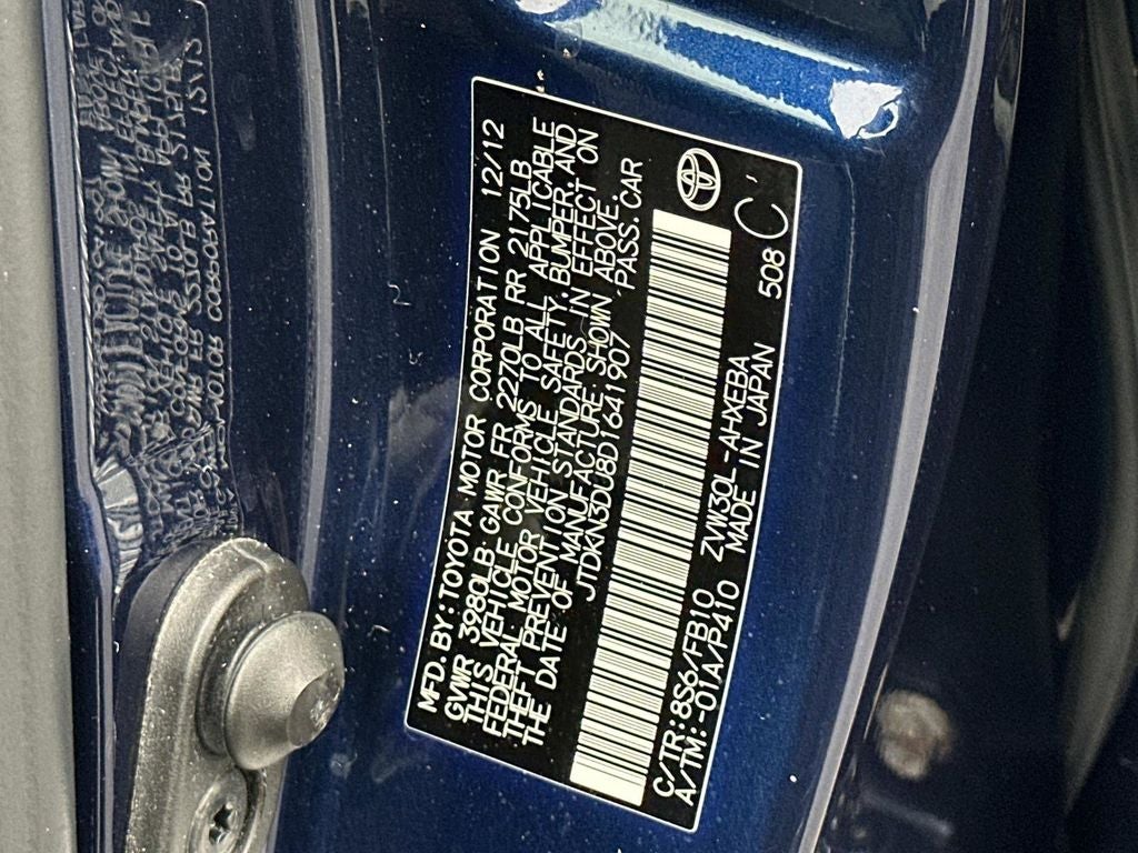 2013 Toyota Prius Three