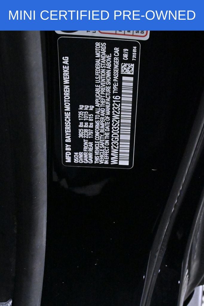 2025 MINI Cooper S Signature Plus Hardtop 2 Door