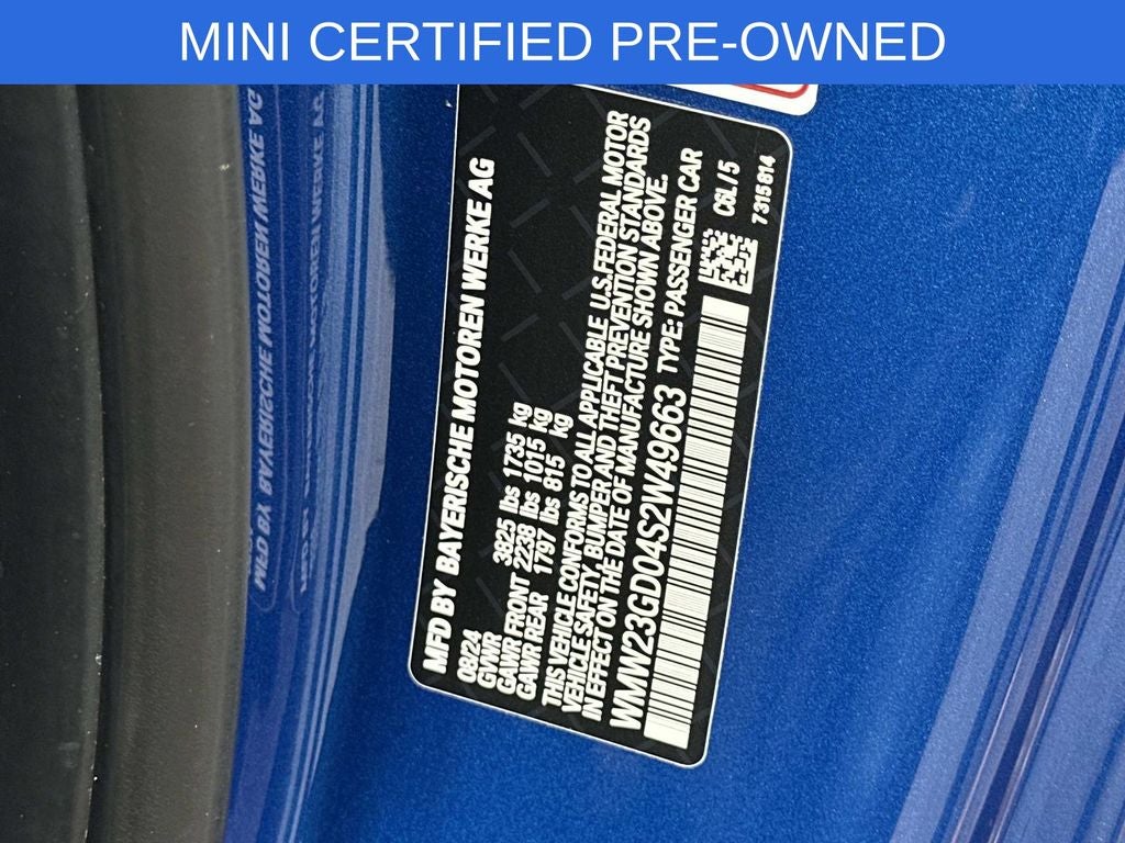 2025 MINI 2 Door Cooper S Iconic