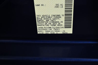 2021 Nissan Altima 2.5 SR