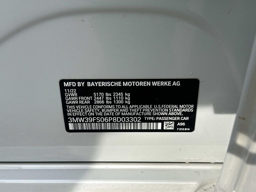 2023 BMW 3 Series 330e xDrive