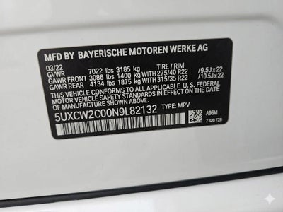 2022 BMW X7 xDrive40i