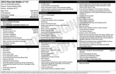 2024 Chevrolet Malibu LT 1LT