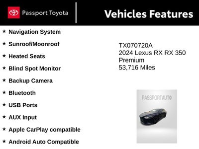 2024 Lexus RX 350 Premium