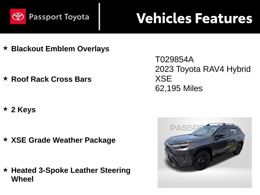 2023 Toyota RAV4 Hybrid XSE