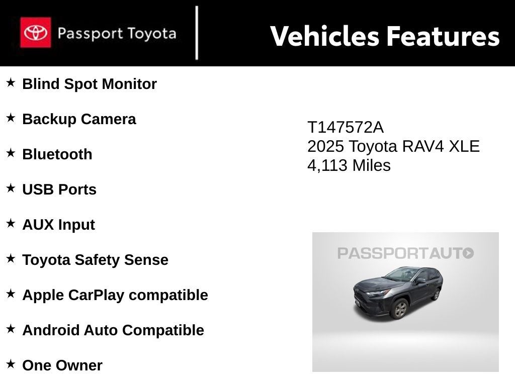 2025 Toyota RAV4 XLE